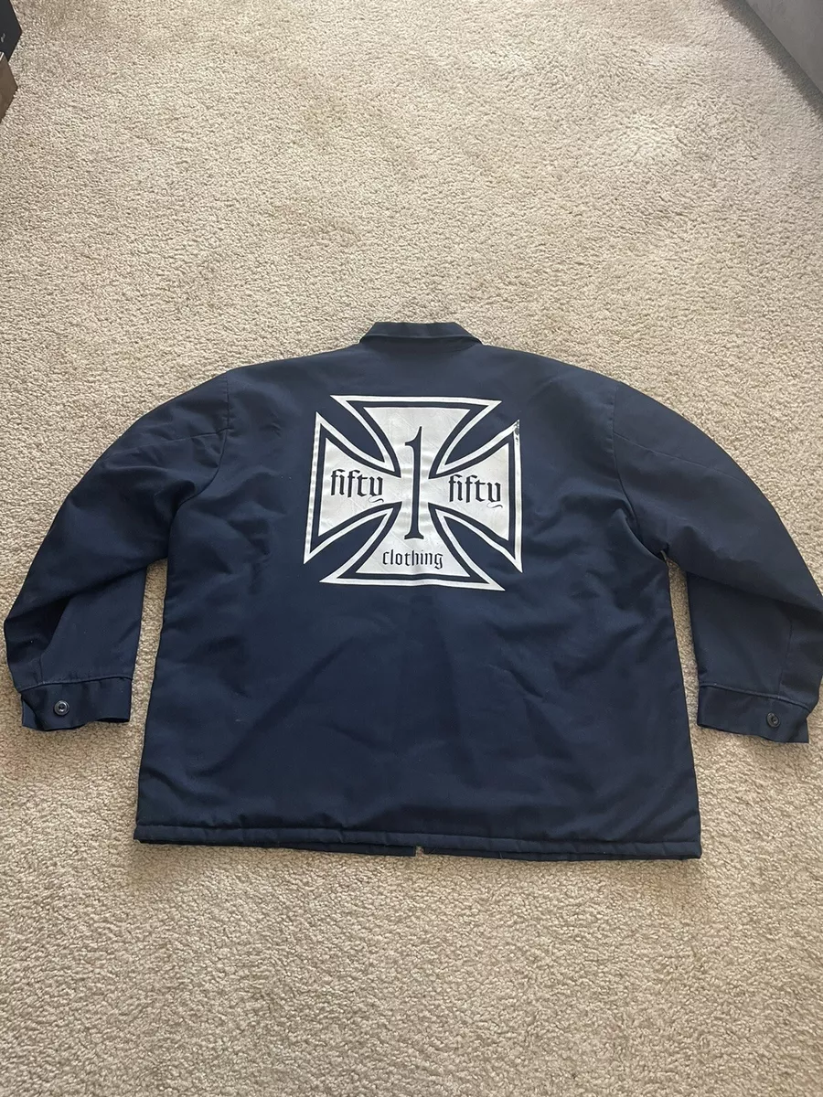 Vans red top kap jacket