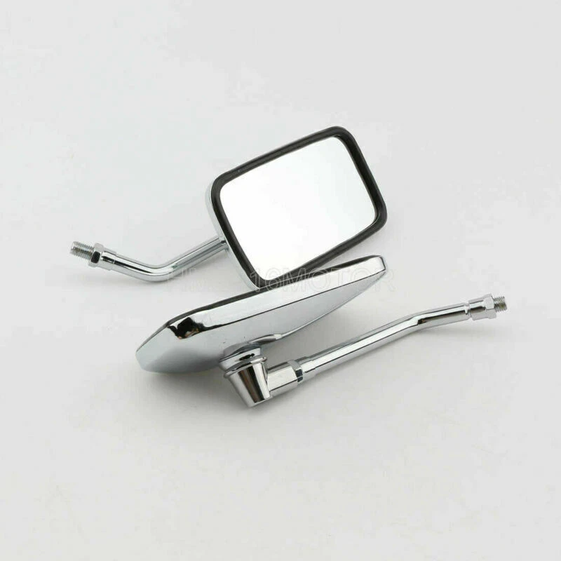 Хромированные прямоугольные зеркала для мотоциклов Suzuki Marauder VZ 1600 800 Savage 650 - Изображение 3 из 4