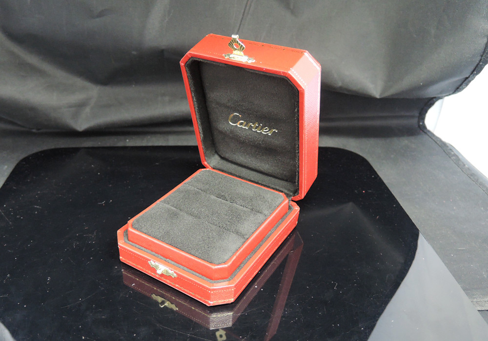CARTIER RING JEWELRY BOX CASE 100%Authentic CF5132 KM1 | eBay