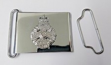The Rifles Regiment Chrome Belt Buckle Ceremonial Genuine British Army