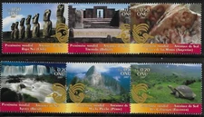 UN Scott #Geneva 474A-F, Singles 2007 Complete Set FVF MNH