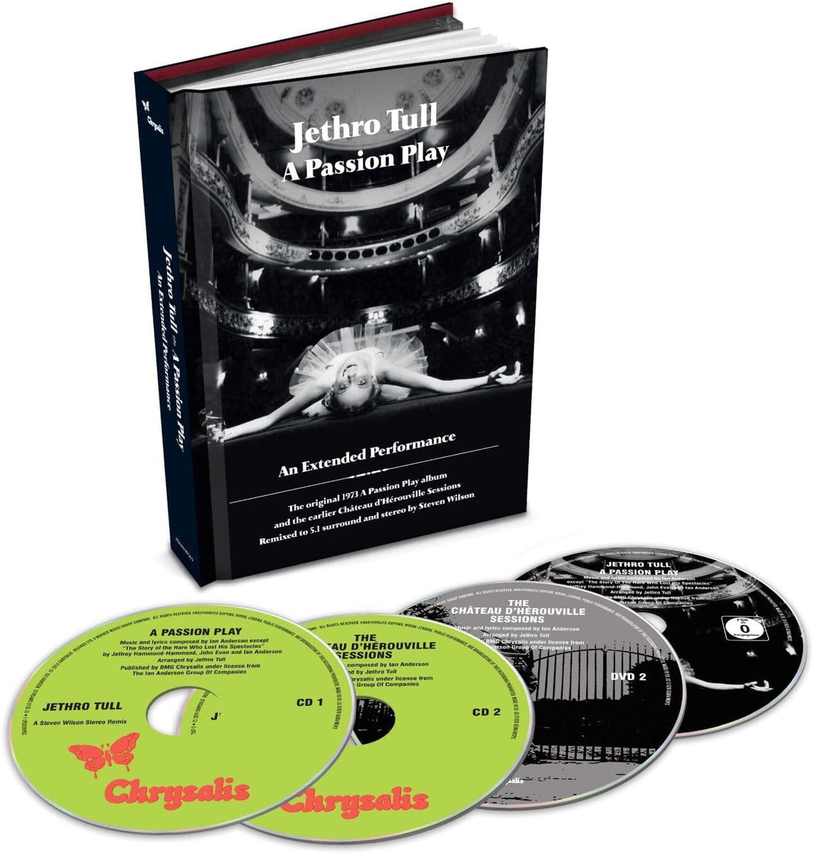 ジェスロ:タル AN EXTENDED PERFORMANCE 2CD+2DVD ジェスロ:タル AN EXTENDED PERFORMANCE 2CD+2DVD Jethro Tull