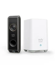 eufy 2K WiFi Video Doorbell Dual Camera Wireless Intercom Door Ring w/ HomeBase
