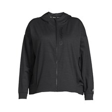 REEBOK Women's Flex Performance Jacket with Hood Front Zip
