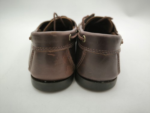 Timberland 2 Eye Brown Deck Shoes UK 9 - Picture 6 of 7