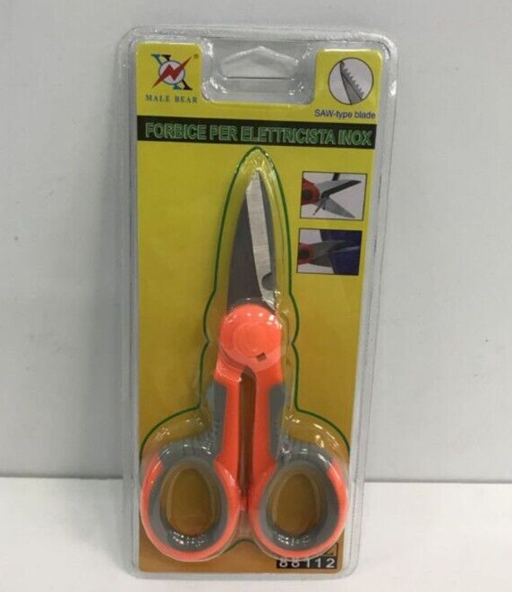 Forbice Professionale Per Elettricista Robusta e Ergonomica Isolata 88112