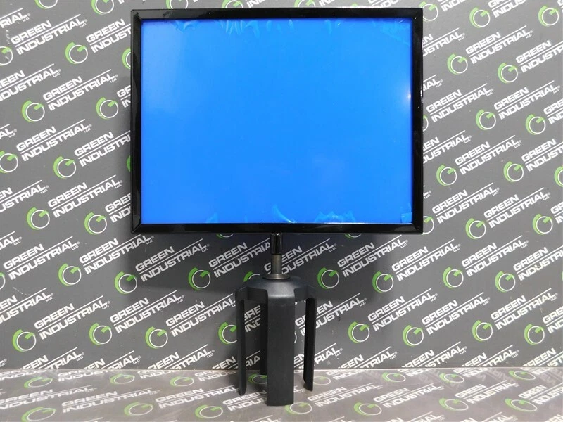 NEW U-Line H-6418 Crowd Control Sign with Bracket 11" x 8-1/2" Blank Frame - Image 2 of 4