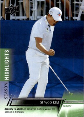 2024 Upper Deck Golf Si Woo Kim