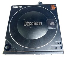 Vintage Sony Discman D-10 CD Compact Player Black Original - Untested