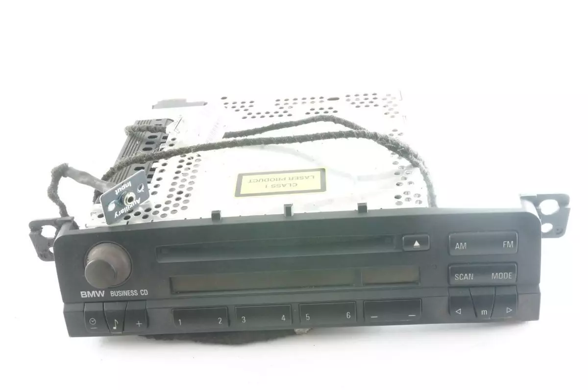 AUX INPUT OEM BMW Business CD53 Radio Stereo CD Auxiliary Port 03 06 325i 330i
