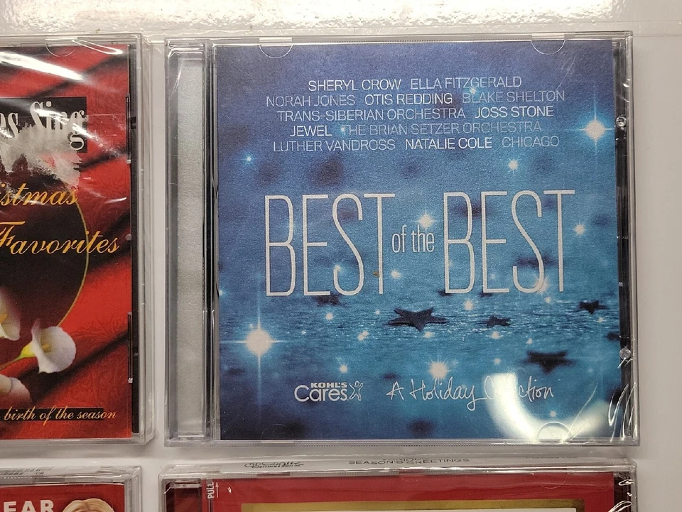 Лот из 4 запечатанных рождественских праздничных музыкальных компакт-дисков — дамы поют, Шерил Кроу, Кросби - Изображение 3 из 4