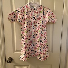 Revelae Cozy Baby Sleeper Swaddle Wearable Blanket Butterfly Garden Size 3-9M