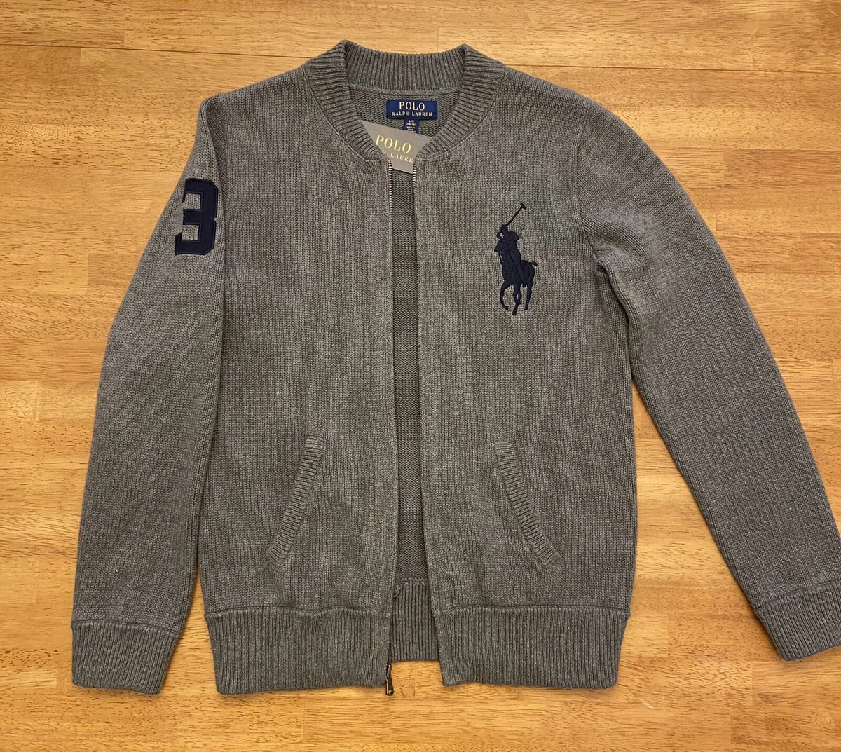 Ralph lauren best sale knit jacket