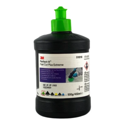 3m 51816 Perfect-It Liquide de polissage Fast Cut+ Extreme, 500 gr, 432 ml - Photo 1/3