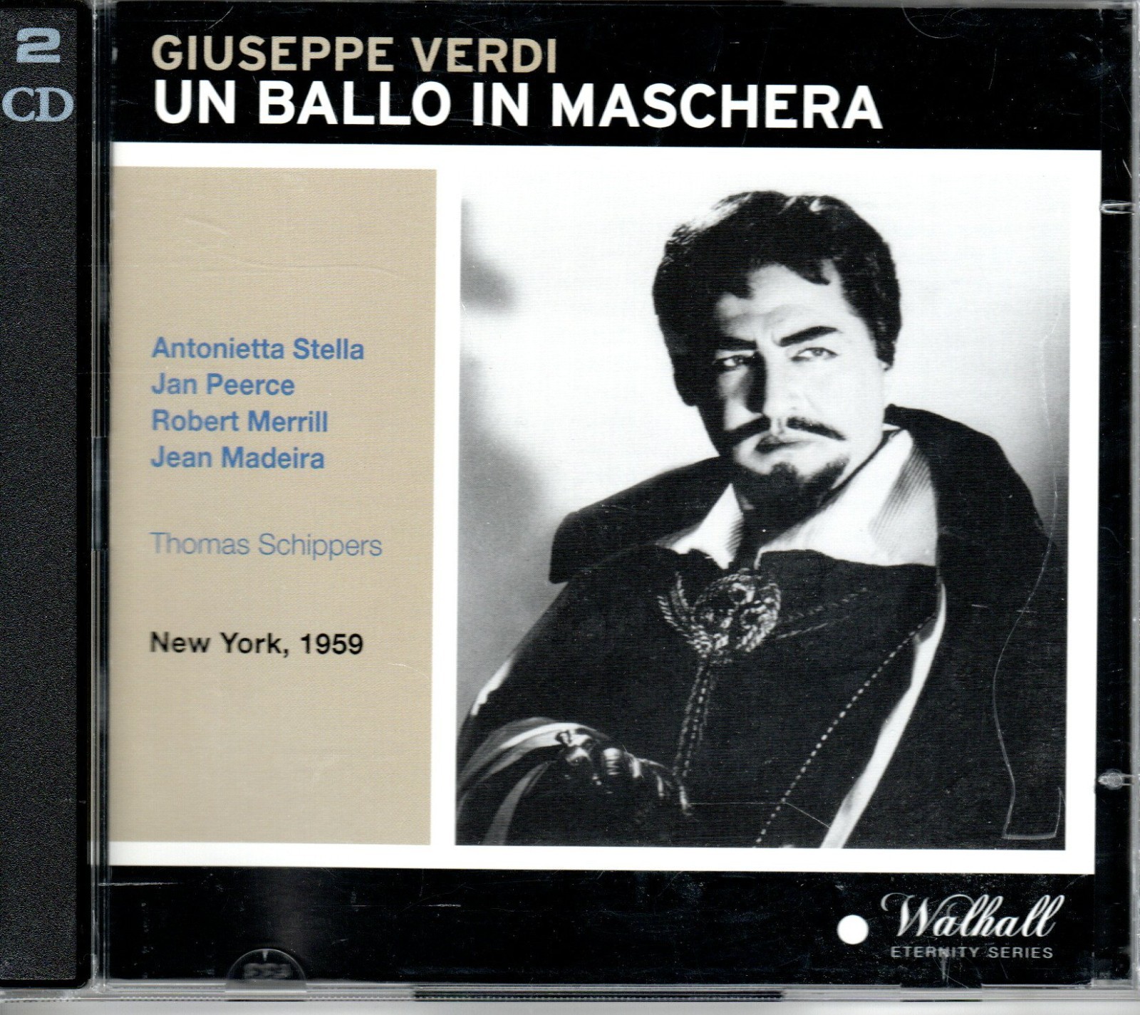 VERDI - UN BALLO IN MASCHERA - STELLA - PEERCE - MERRILL - SCHIPPERS -  MET 1959