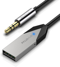 Bluetooth Aux Adapter, Audio Car Kit USB Adaptor with 3.5Mm Jack for Car Music S