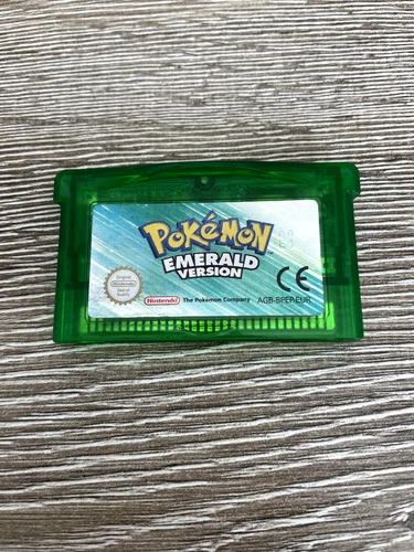 Pokemon Emerald Version (Nintendo Game Boy Advance, 2005) - New Battery
