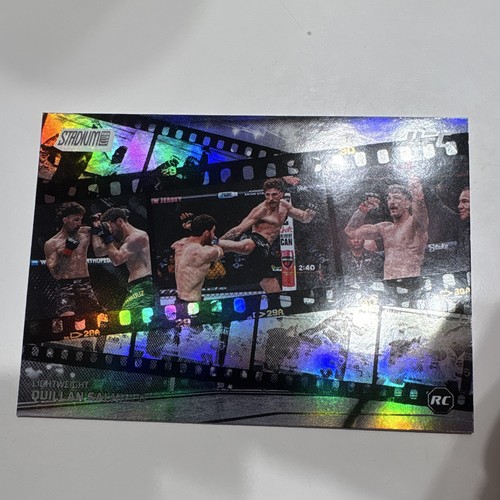 2026 Topps Stadium Club UFC Quillan Salkilld Fight Motion Insert Card Refractor