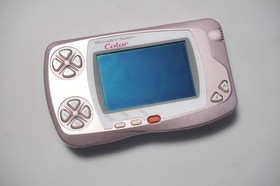 WonderSwan Color console pearl pink boxed very good Japan system US Seller