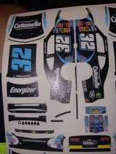  2013 Kyle Larson #32 Cottonelle Nationwide 1/64 Peel&Stick Decals