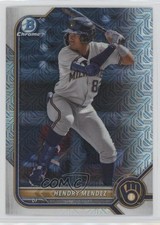 2022 Bowman Draft Chrome Asia Mojo Refractor Hendry Mendez #BDC-116 1d8g