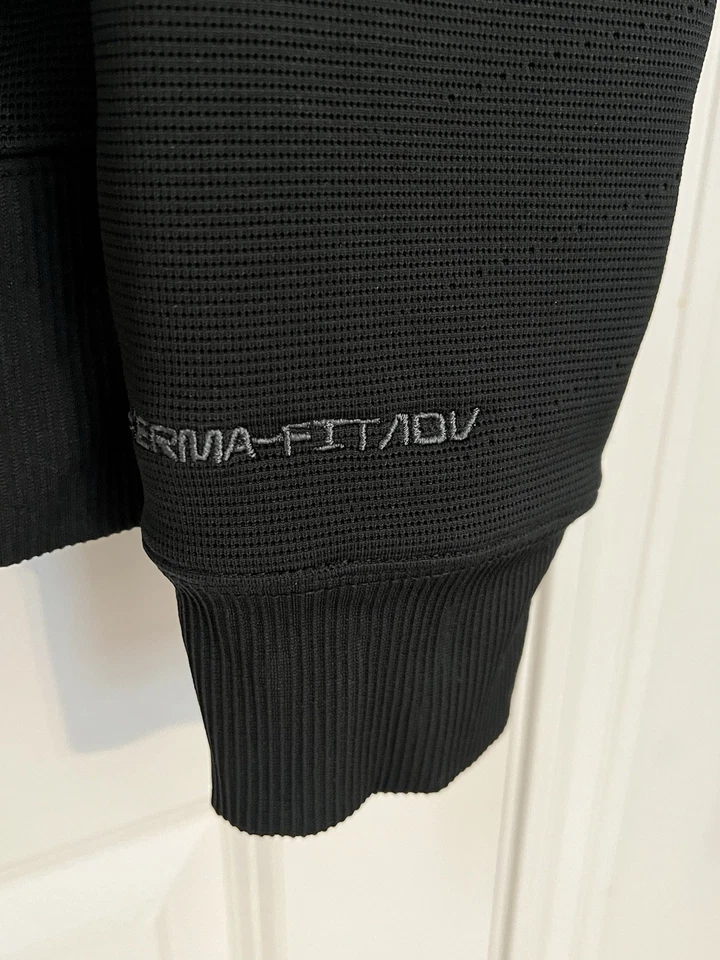 Sudadera con Capucha de Fútbol Iowa Hawkeyes Nike Sistema APS Equipo Emitida Negra PEQUEÑA Foto 3 de 4