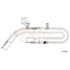 Handbremsseil hinten links für VW Passat 3A2 B5 3B2 3B5 B5.5 3B3 3B6 24288630