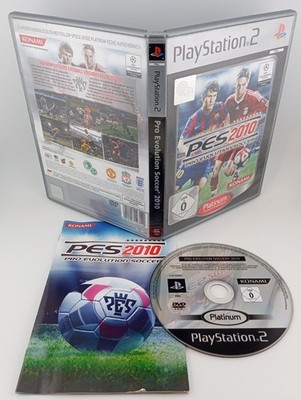 PS2 | Pro Evolution Soccer 2010 Platinum | Sony PlayStation 2 | mit Anleitung
