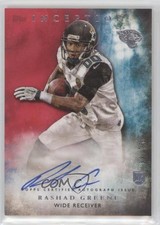 2015 Topps Inception Rookie Red 39/75 Rashad Greene #RA-18 Auto 0s3
