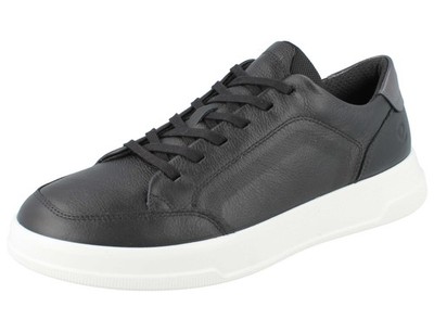 ECCO Move W Damen Sneaker schwarz Glattleder