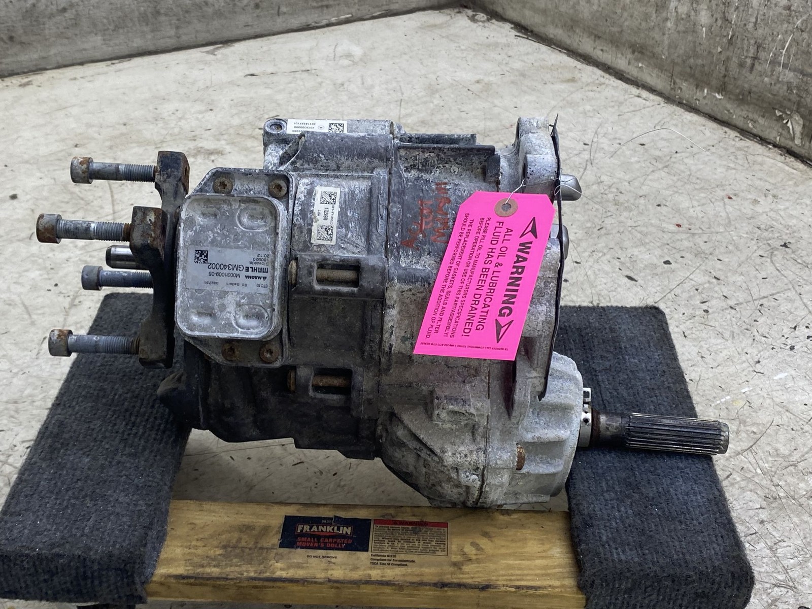 2020-2025 ASTON MARTIN DBX 4.0L AWD TRANSMISSION TRANSFER CASE *10K* 2132803000