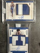 2016-17 National Treasures - Rookie Patch Autographs Timothe Luwawu Cabarrot (2)