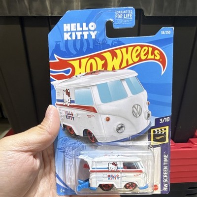 Hot Wheels Kool Kombi Volkswagen Van Hello Kitty HW Screen Time 1:64