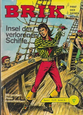Brik Pirat der Sieben Meere Nr.1 / 1962 Lehning Verlag - Bild 1 von 2