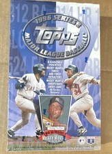 Topps 1996 Series 2 MLB Sealed Box Mickey Mantle Sweepstakes Entry
