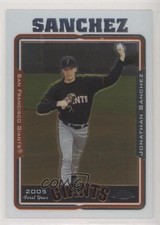 2005 Topps Chrome Update & Highlights Jonathan Sanchez #UH177 sh7
