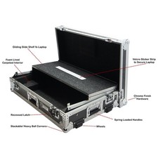 Harmony Cases HCREV7WLT DJ Case Fits Pioneer DDJ-REV7 Controller W/ Laptop Tray