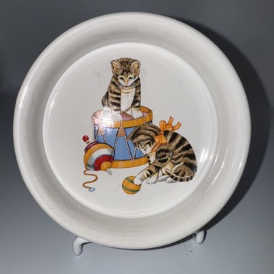 CAT DISH  Paw Rum Pum Pum  By  Marlene Moore Marcel Schurman Korea 4.5  Diameter
