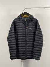 Giacca Rab Microlight Alpine Puffer con cappuccio blu navy outdoor taglia XL