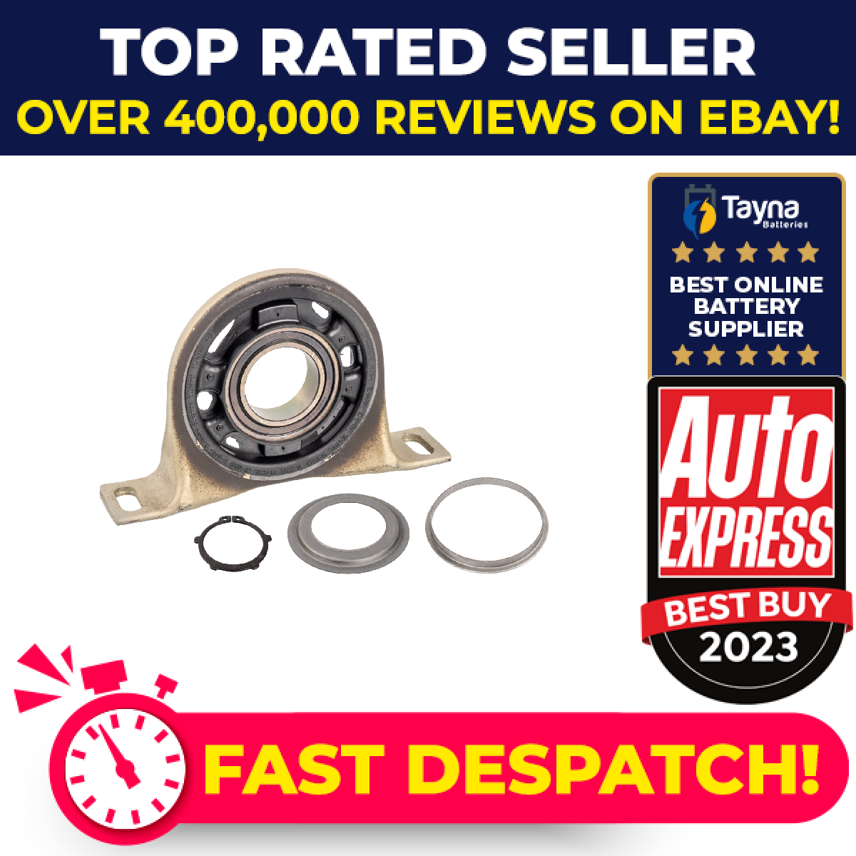 Propshaft Centre Bearing fits VW CRAFTER 2E, 2F 2.0D 11 to 16 2E0598351H Febi