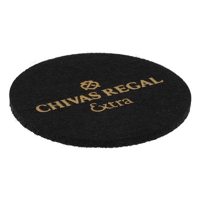 Chivas Regal Whiskey Filz Untersetzer Schwarz 6,2cm Durchmesser ''Chivas Regal Ex