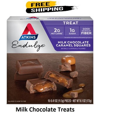Atkins Endulge Treat, Pecan Caramel Clusters, Keto Friendly, 10 Ct