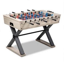 48" Furniture Foosball Table Soccer Game Table Arcade Game Room Kid Adult 2 Ball