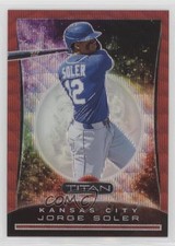 2020 Panini Chronicles Titan Ruby Wave 104/199 Jorge Soler #27 y8h