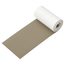 Leather Patches for Furniture, 3.2 x 61 Inch Self Adhesive Tape, Gray Khaki