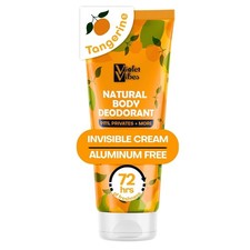 Violet Vibes Deodorant Cream for Women 100mL  Aluminum-Free  Tangerine Scent