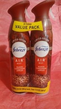 Febreze air freshener spray Twin pack "LIMITED EDITION-Baked cinnamon apple"