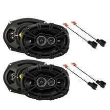 Fit Chrysler Sebring Convertible 2001-2006 OEM Speaker Upgrade Kicker DS Package