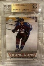 2013-14 Upper Deck Young Guns Rookie RC Nathan MacKinnon #238 BGS Beckett 9.5