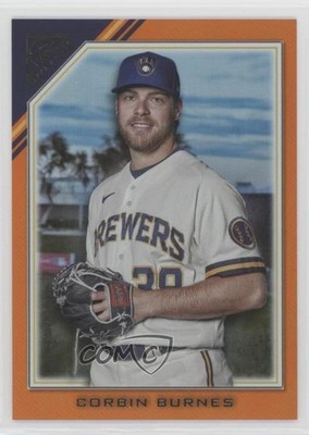 2022 Topps Gallery Orange 25/25 Corbin Burnes #103 he0
